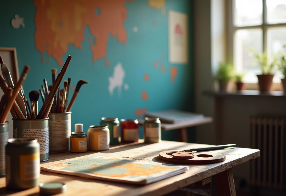 peinture écaillée