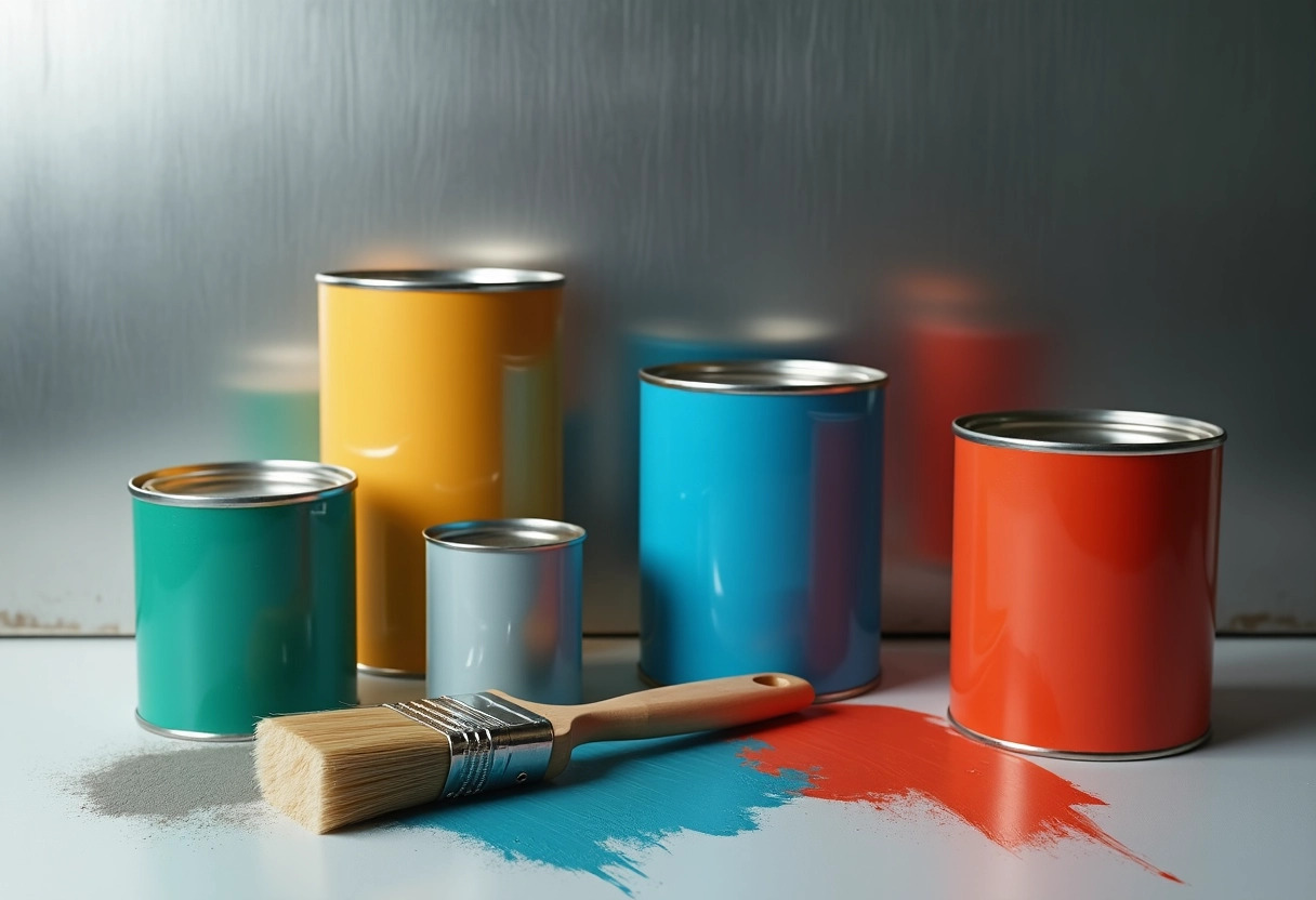 peinture inox